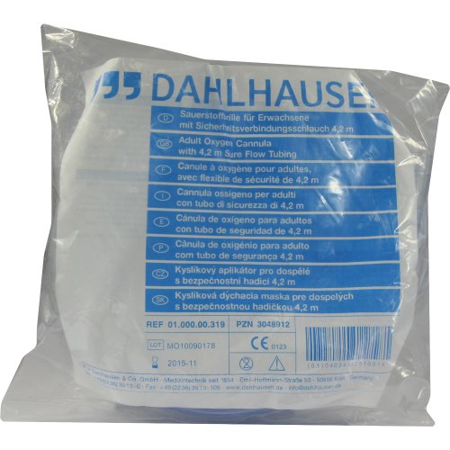 Sauerstoffbrille f. Erw. mit Schlauch 420cm - PZN 03048912