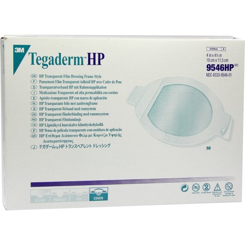 Tegaderm Transparentverband oval 10.0 x 11.5cm - PZN 03103545