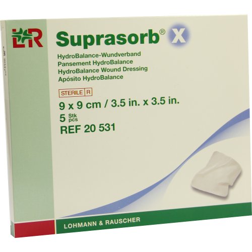 Suprasorb X HydroBalance Wundverand 9x9cm - PZN 03126807