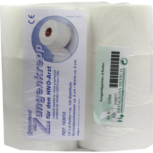 ZUNGENLAEPPCHEN KREPPAPIER 6 Rollen - PZN 03169277
