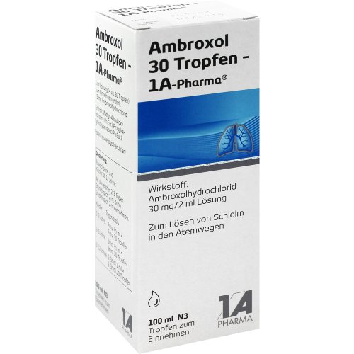 Ambroxol 30 Tropfen-1A Pharma - PZN 03202135
