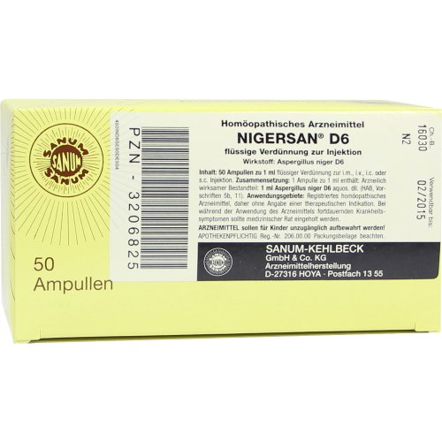 NIGERSAN D 6 - PZN 03206825