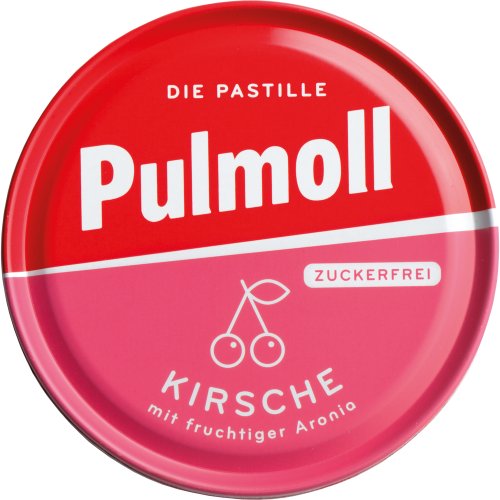 Pulmoll Wildkirsche Hustenbonbon m Vitamin C zf - PZN 03342623
