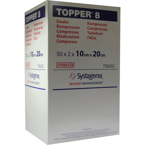 TOPPER 8 steril 10 X 20 cm TS8202 - PZN 03420375