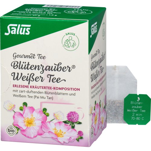Weißer Tee Blütenzauber bio Salus - PZN 03437140