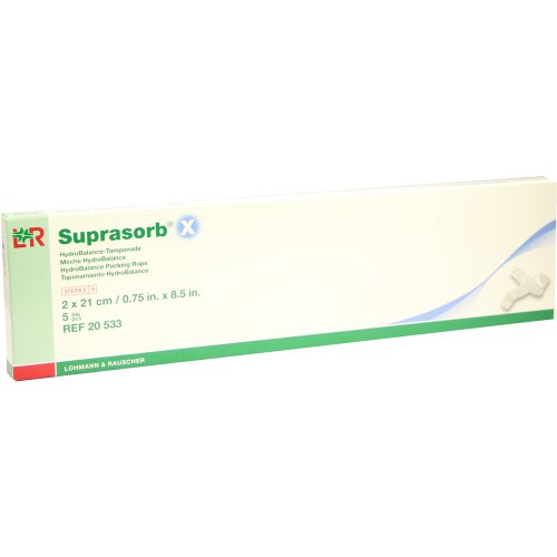 Suprasorb X HydroBalance Tamponade 2x21cm - PZN 03490795