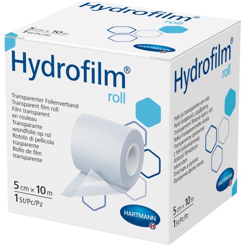 Hydrofilm roll wasserdichter Folienverband 5cmx10m - PZN 03535925