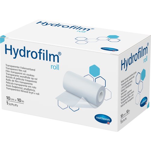 Hydrofilm roll wasserdichter Folienverband10cmx10m - PZN 03536563