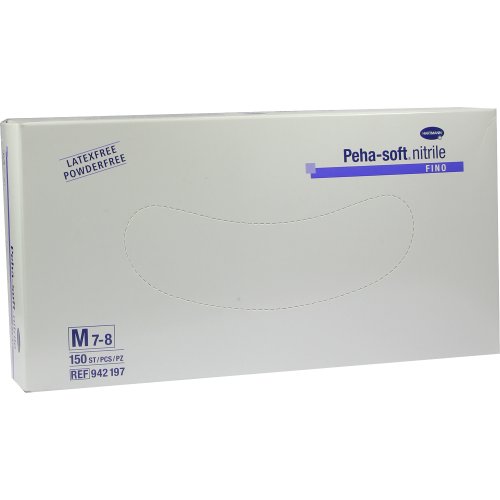 Peha-soft nitrile fino Unters.Handsch.M unst.pfr. - PZN 03539509