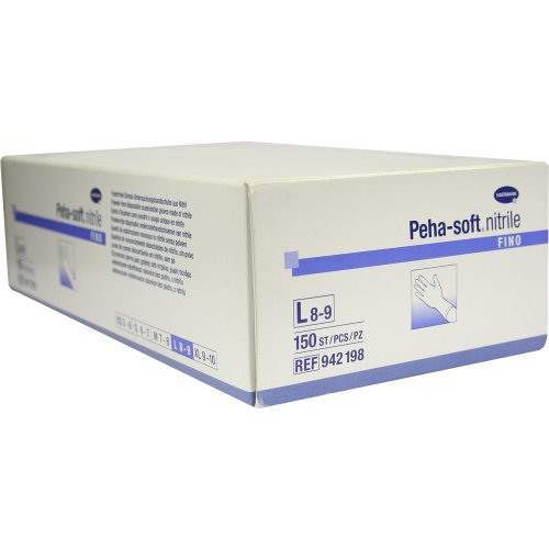 Peha-soft nitrile fino Unters.Handsch.L unst.pfr. - PZN 03539722