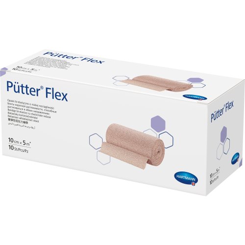 Pütter Flex Binde 10cmx5m - PZN 03542397