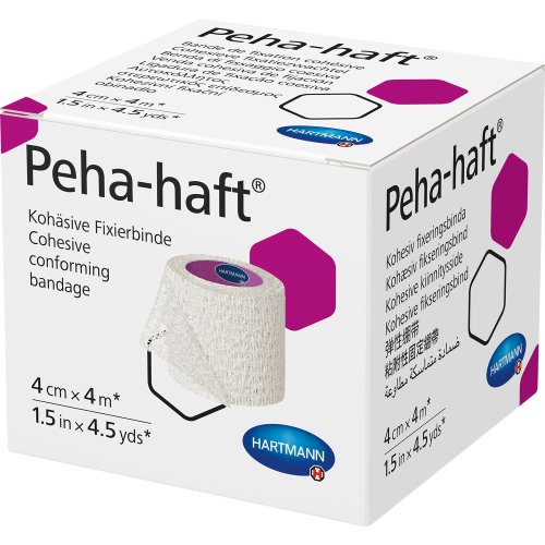 Peha-haft Latexfrei Fixierbinde 4cmx4m - PZN 03544433