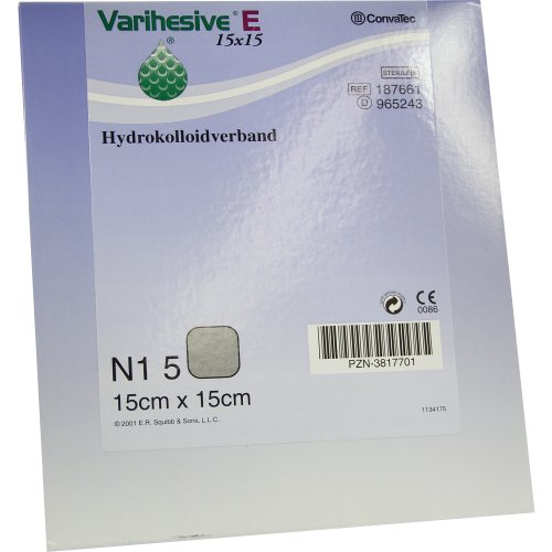 VARIHESIVE E HKV hydroaktiv 15X15CM 965243 - PZN 03817701