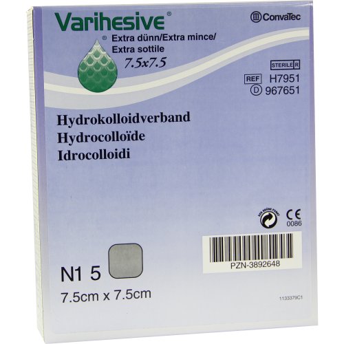 VARIHESIVE EX D HKV hydroaktiv 7.5X7.5 - PZN 03892648