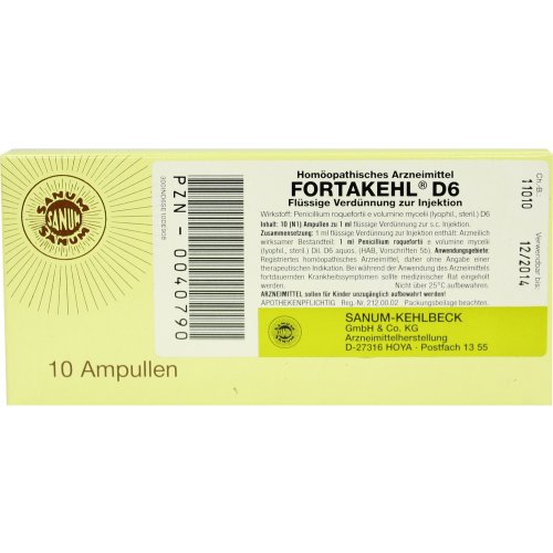 FORTAKEHL D 6 Injektion - PZN 00040790