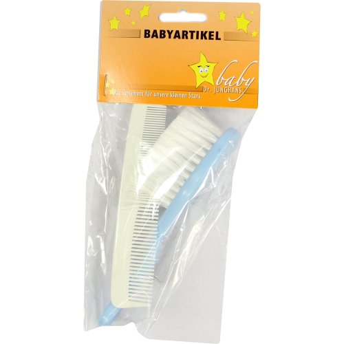 Bürste Baby Kunststoff+Nylon Kamm blau - PZN 04171017