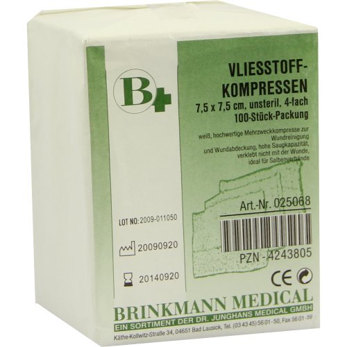 VLIESSTOFF KOM BRI 7.5X7.5 - PZN 04243805