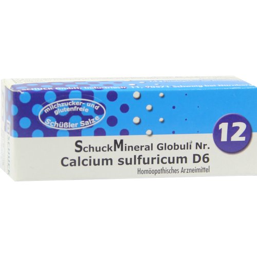 SchuckMineral Globuli 12 Calcium sulfuricum D 6 - PZN 00425627