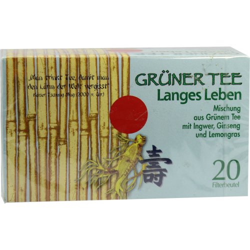GRÜNER TEE + INGWER + GINSENG - PZN 04401405