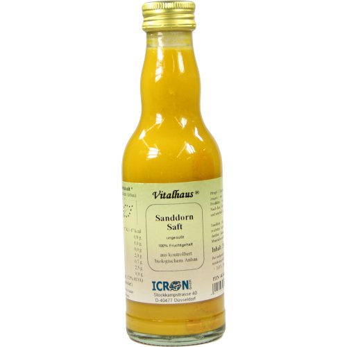Sanddorn Saft pur kbA Vitalhaus - PZN 04434600