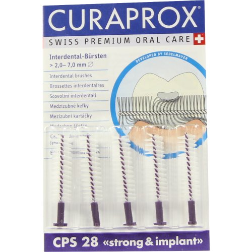 Curaprox CPS 28 violett Interdentalbürsten - PZN 04444001