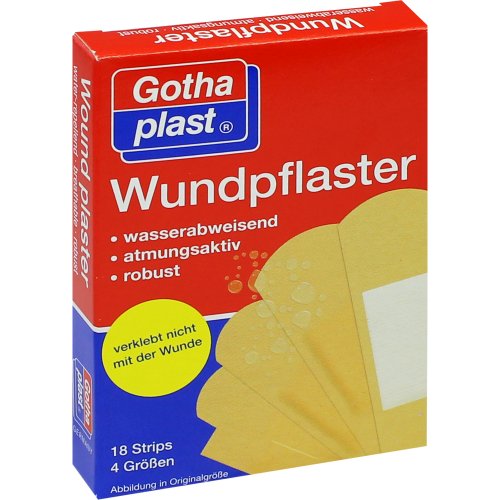 GOTHAPLAST WUNDPFLAST 4 GR - PZN 04580017