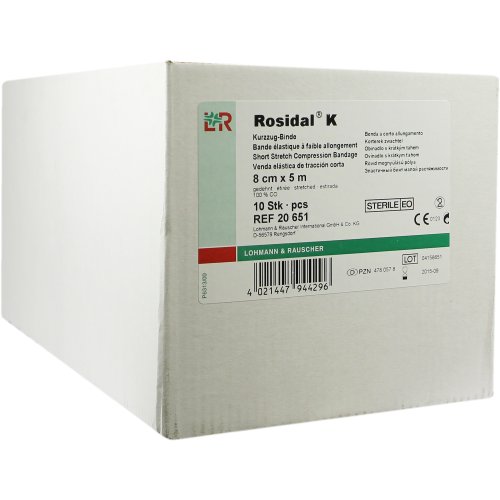 Rosidal K 8cmx5m einz.verp. steril - PZN 04780578