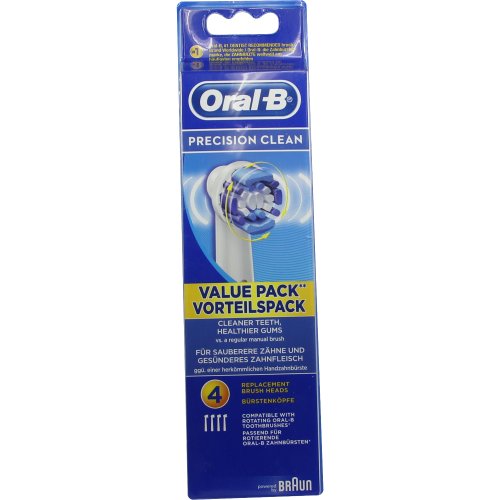 Oral-B Aufsteckbürsten Precision Clean 4er - PZN 04891243