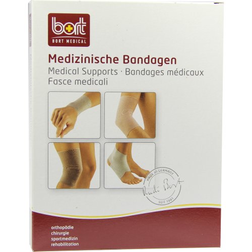 BORT Kniebandage schwarz medium - PZN 05539560