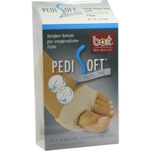 PediSoft TexLine Vorfuß- und Hallux-Pad small - PZN 05563280