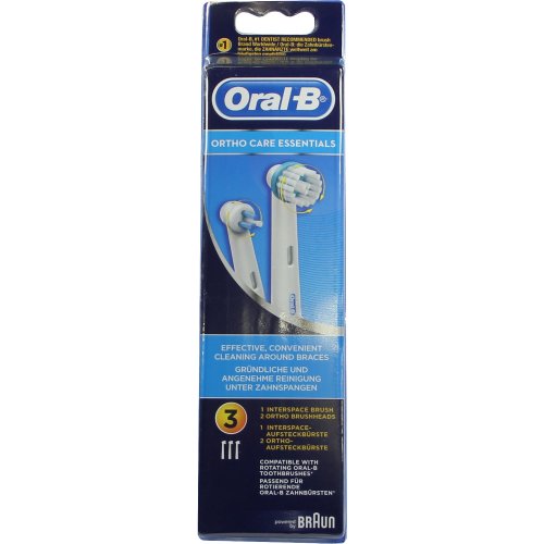 Oral-B Aufsteckbürsten Ortho-Care Essentials 3er - PZN 00559664