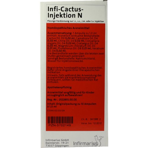 Infi-Cactus-Injektion N - PZN 05702149