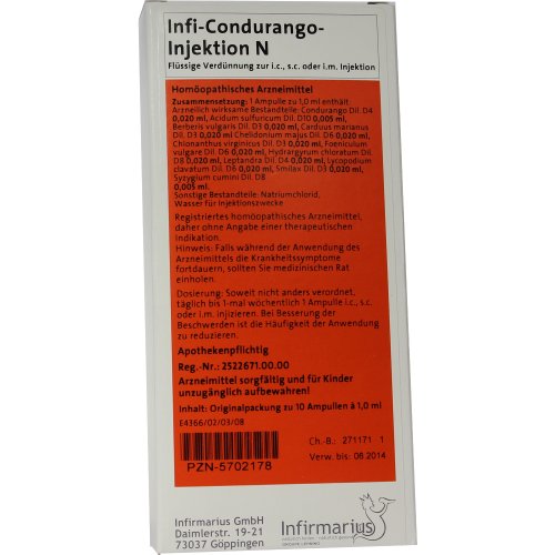 Infi-Condurango-Injektion N - PZN 05702178