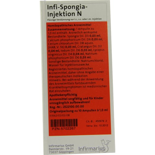 Infi-Spongia-Injektion N - PZN 05702267