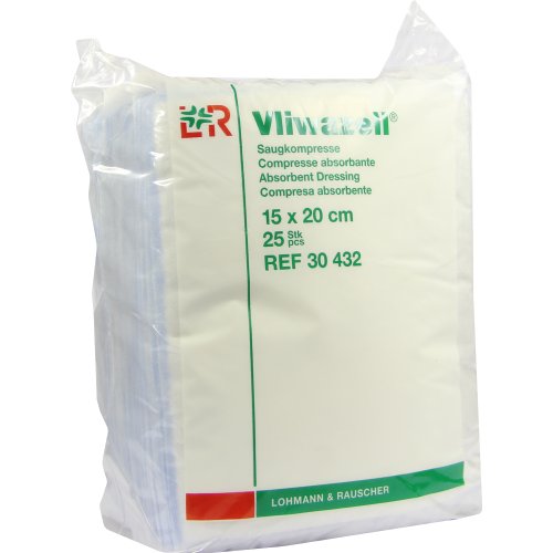 Vliwazell Kompressen 15x20cm unsteril - PZN 05855574