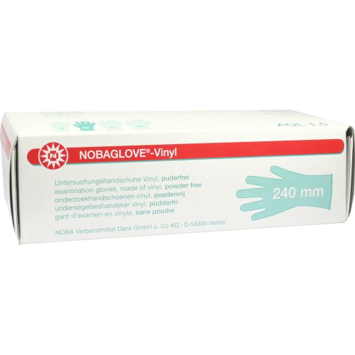 Nobaglove Vinyl puderfrei M Untersuchungshandschuh - PZN 00598463