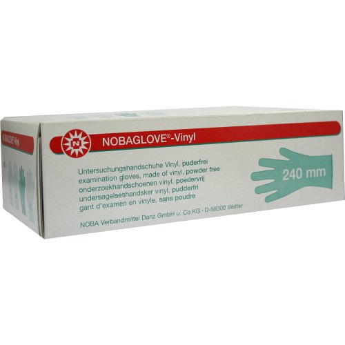 Nobaglove Vinyl puderfrei L Untersuchungshandschuh - PZN 00598486