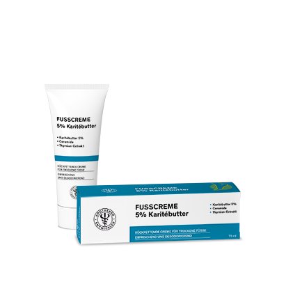 FUSSCREME 5% Karitébutter - PZN 08123878