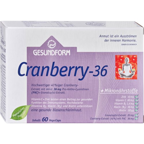 Gesundform Cranberry 36 - PZN 06059460
