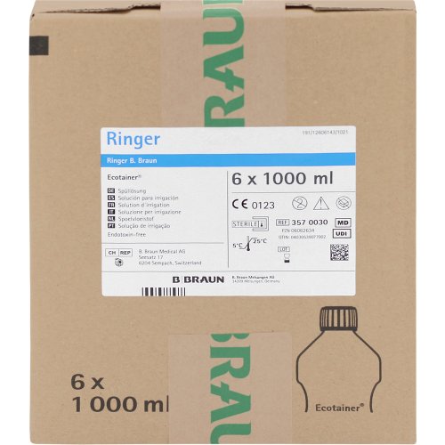 Ringerlösung Spüllösung B.Braun Ecotainer - PZN 06062634