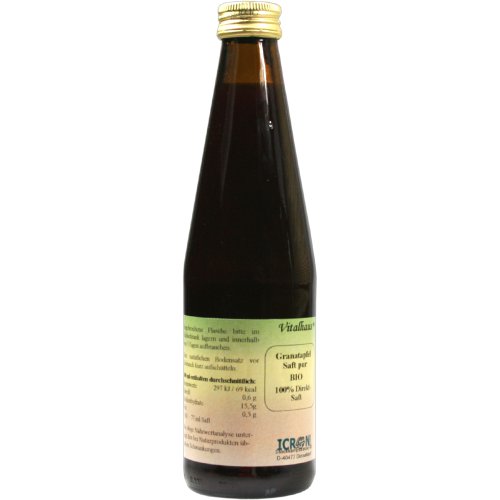 Granatapfelsaft pur bio Vitalhaus - PZN 00608492