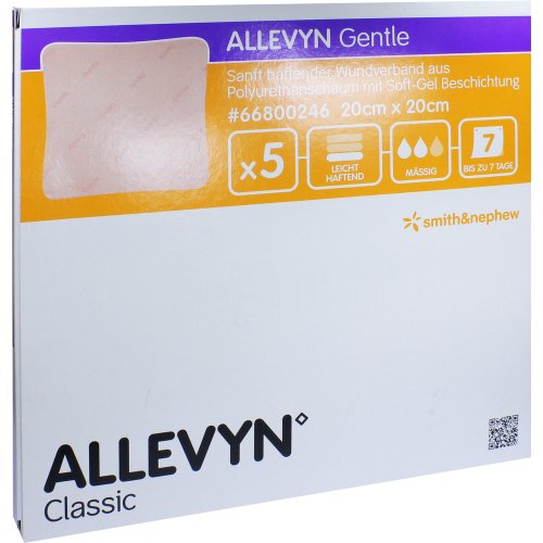 Allevyn Gentle 20cmx20cm - PZN 06087410