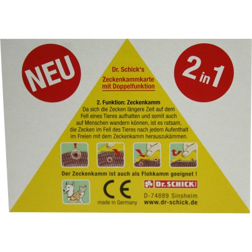 Zeckenkammkarte - PZN 06092397