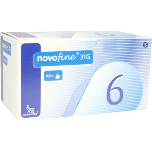 NovoFine 6 Kanülen 0.25x6mm - PZN 06108253