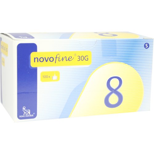 Novofine 8 Kanuelen 0.30x8mm - PZN 06108282