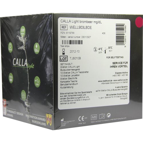 Wellion CALLA light Blutzuckermg. Set mg/dl bromb. - PZN 06119788
