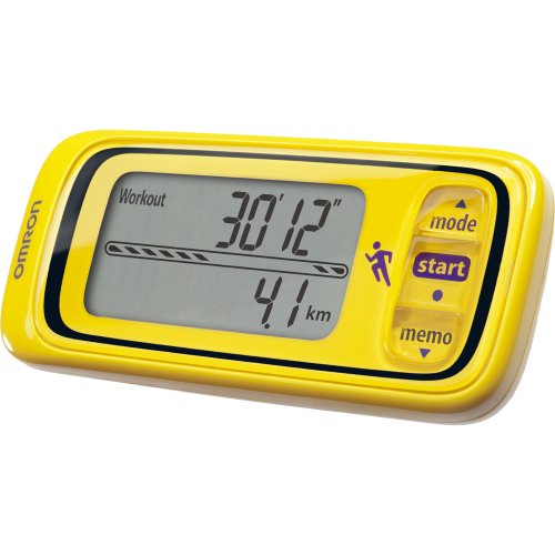 OMRON Schrittzähler HJA-300-EY-gelb Jogstyle - PZN 06129798