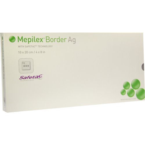 Mepilex Border Ag 10x20 cm - PZN 06130399