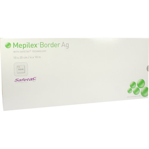 Mepilex Border Ag 10x25 cm - PZN 06130407