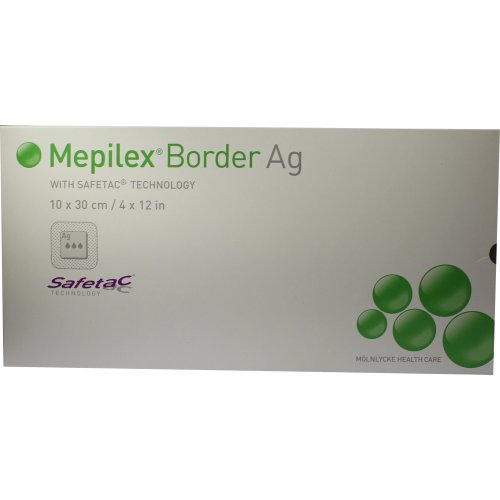 Mepilex Border Ag 10x30 cm - PZN 06130413